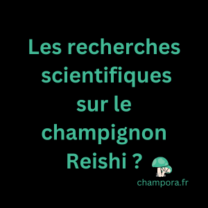 Les recherches scientifiques sur le champignon fonctionnel Reishi